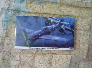 Hasegawa 09733  MESSERSCHMITT Bf109E 